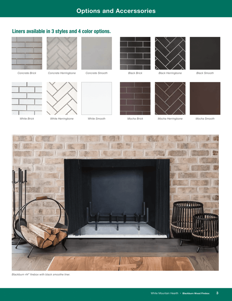 Empire 36-Inch by 30-inch Wood Fireplace Blackburn