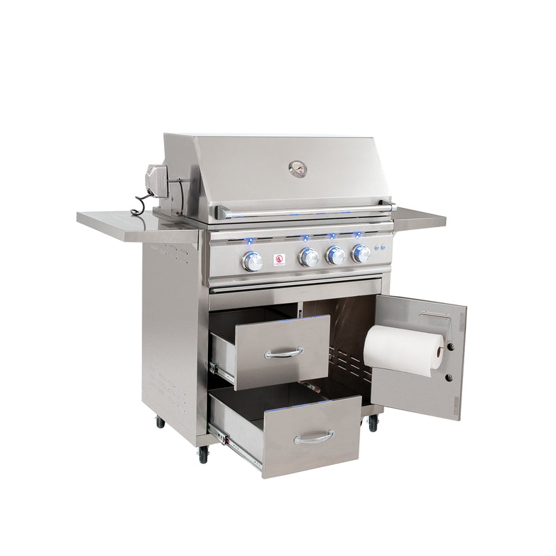 Summerset TRL 32-Inch 3-Burner Built-In Gas Grill