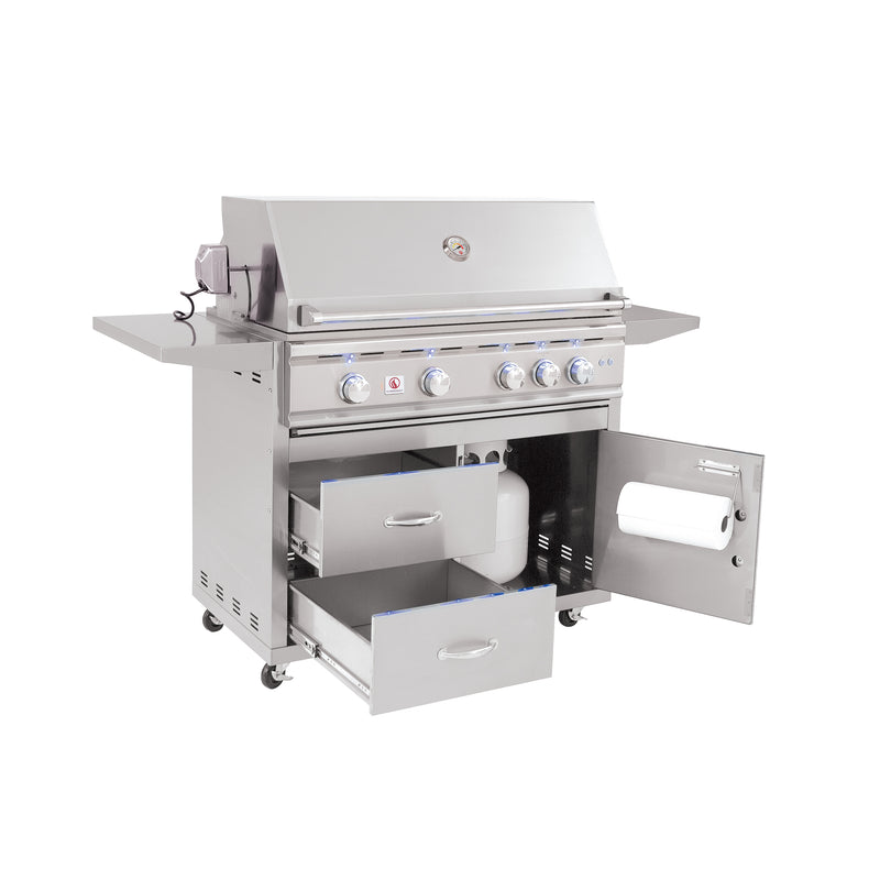 Summerset TRL 38-Inch 4-Burner Built-In Gas Grill