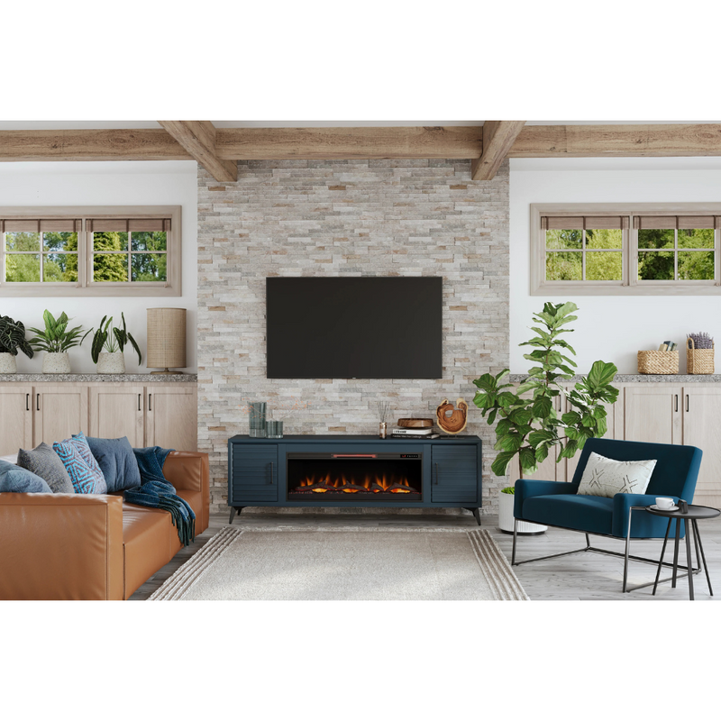 realcozy 78" Malibu Fireplace TV Stand