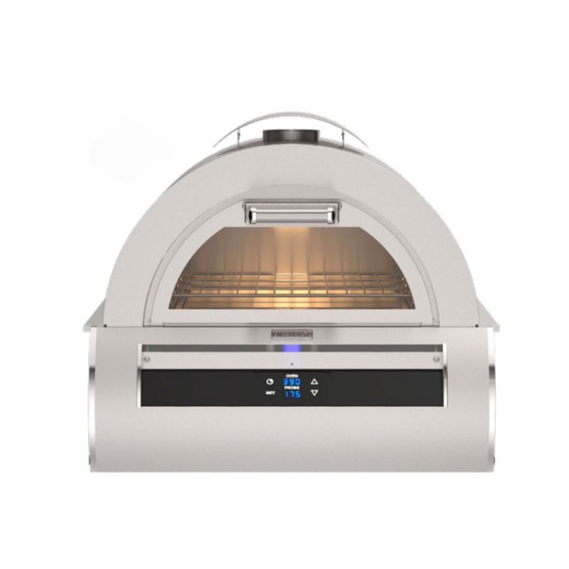 Fire Magic 30" Echelon Freestanding Gas Pizza Oven with Black Touchscreen Glass Controls