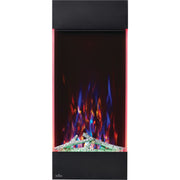 Napoleon Allure Vertical 38 inch electric fireplace, front view