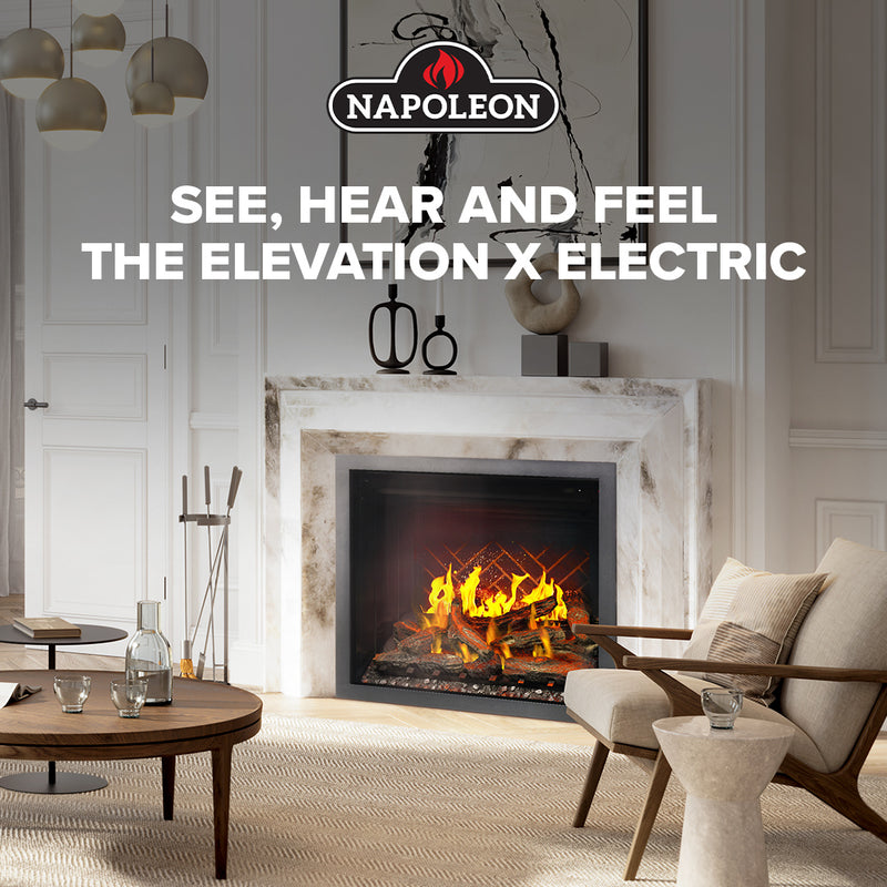 Napoleon Elevation X Built In Electric Fireplace