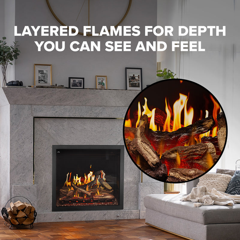 Napoleon Elevation X Built In Electric Fireplace