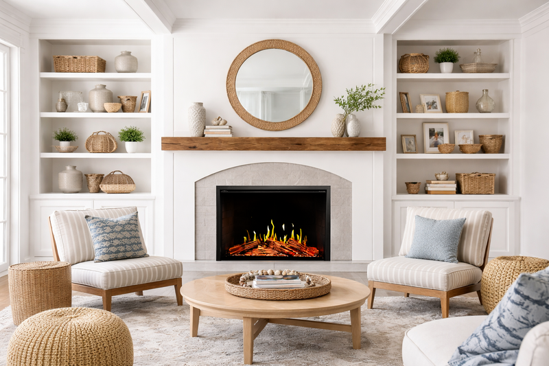 Modern Flames Orion V2 Traditional Built In Electric Fireplace