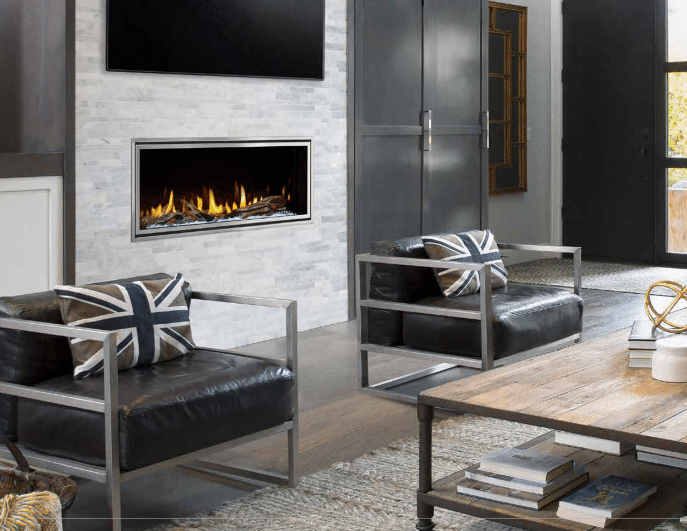 Heat & Glo Mezzo Direct-Vent Linear Gas Fireplace