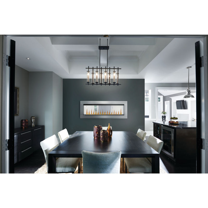 Napoleon CLEARion Elite See-Through Built-In Electric Fireplace