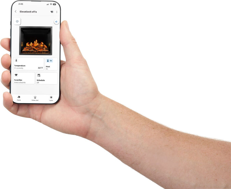 Napoleon Elevation X Built In Electric Fireplace