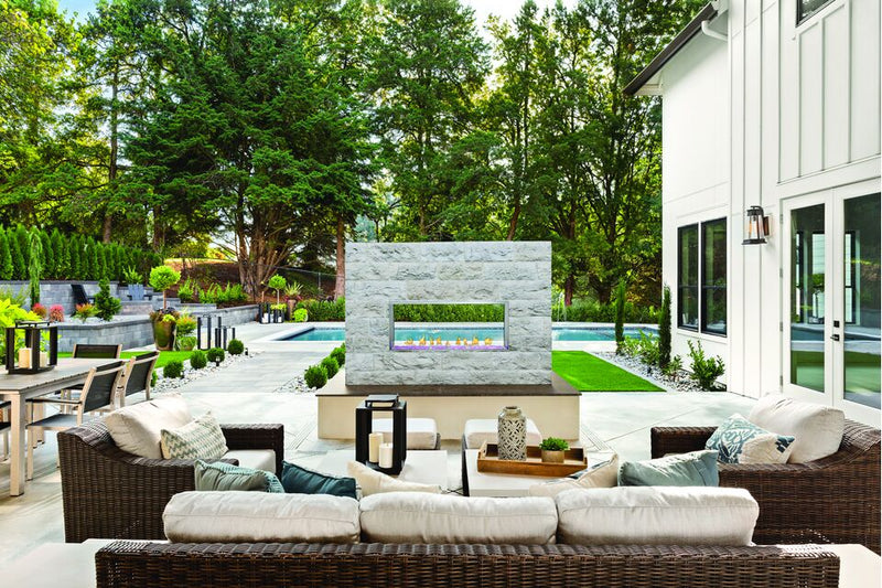 Napoleon Galaxy Built In Outdoor Gas Fireplace