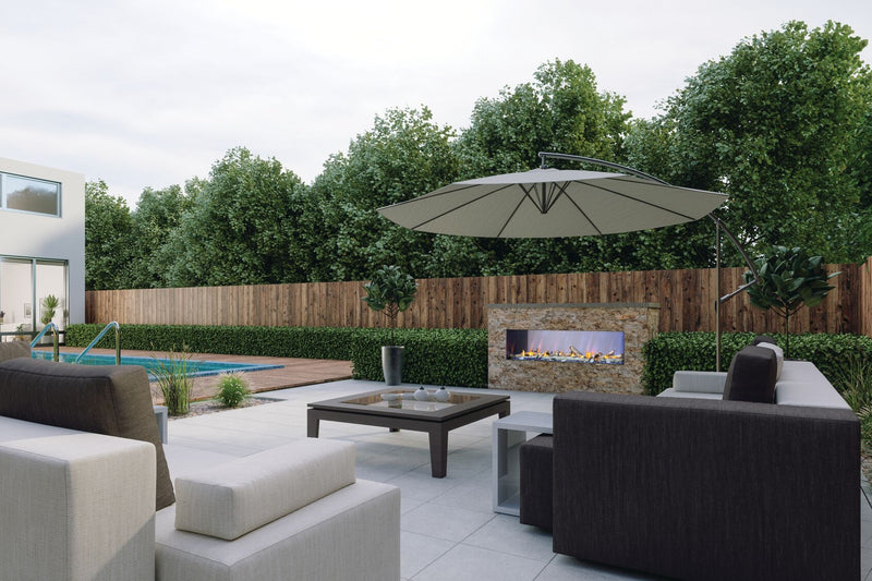 Napoleon Galaxy Built In Outdoor Gas Fireplace
