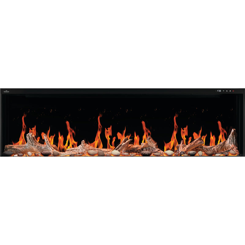 Napoleon Luminex 65-inch Built-In LCD Electric Fireplace