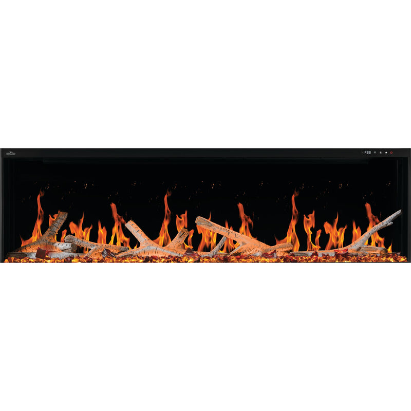 Napoleon Luminex 65-inch Built-In LCD Electric Fireplace