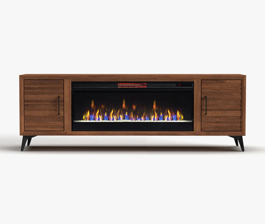 realcozy 78" Malibu Fireplace TV Stand