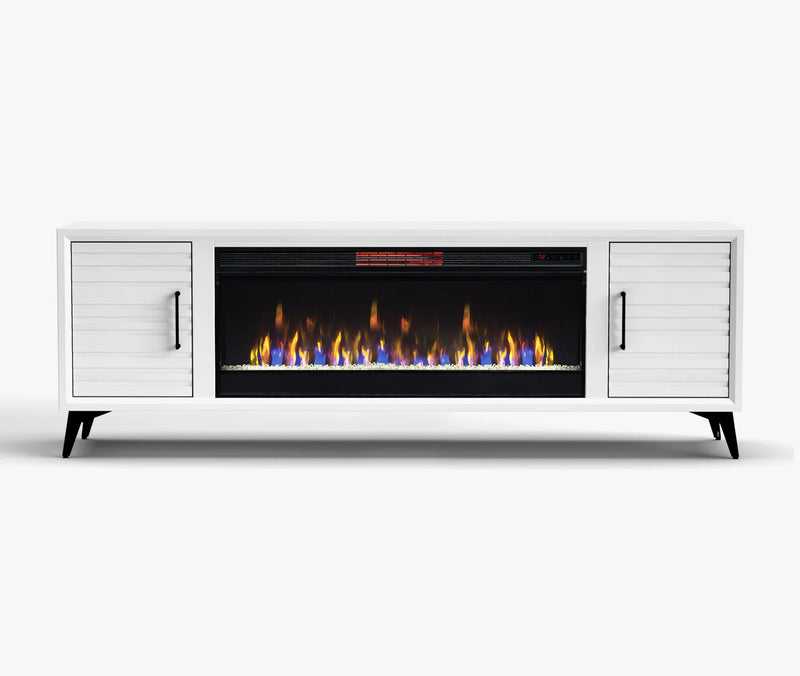 realcozy 78" Malibu Fireplace TV Stand