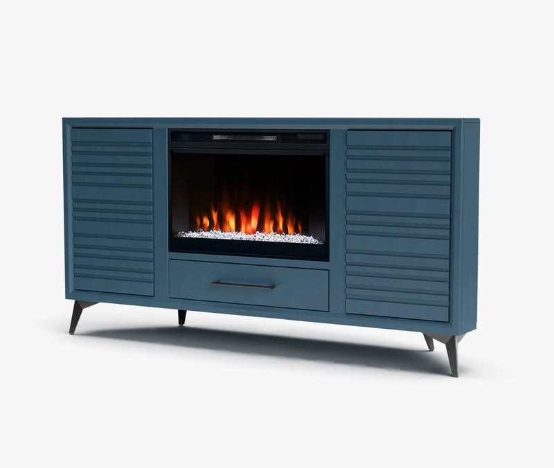 realcozy 64" Malibu Corner Fireplace TV Stand
