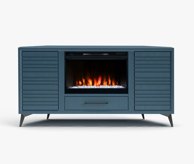 realcozy 64" Malibu Corner Fireplace TV Stand