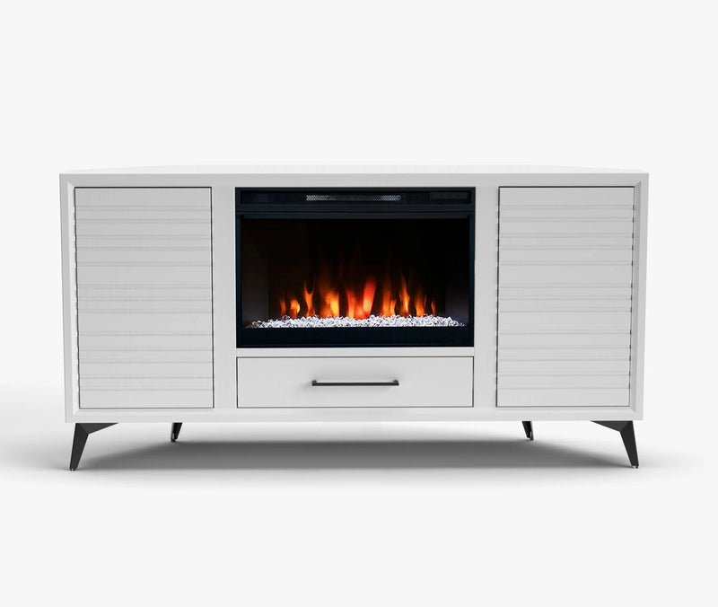 realcozy 64" Malibu Corner Fireplace TV Stand