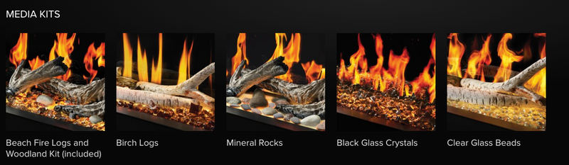 Napoleon Luminex 65" Built In LCD Electric Fireplace