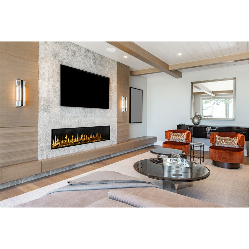 Modern Flames Orion V2 Multi Built In or Wall Mounted Electric Fireplace