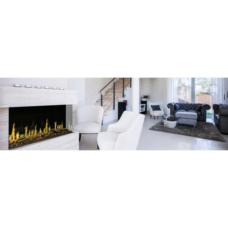 Modern Flames Orion V2 Multi Built In or Wall Mounted Electric Fireplace