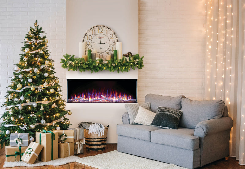 Napoleon Trivista Pictura Three-Sided Wall-Mounted Electric Fireplace