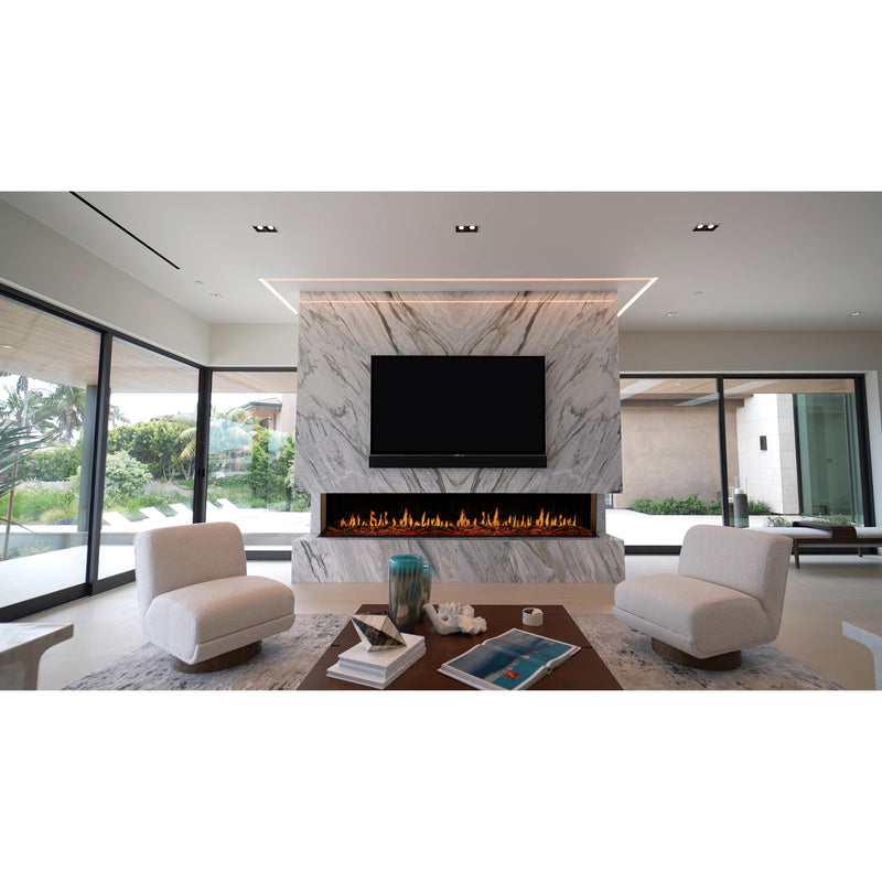 Modern Flames Orion V2 Multi Built In or Wall Mounted Electric Fireplace