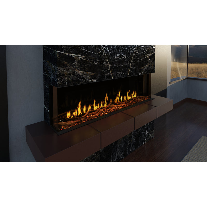 Modern Flames Orion V2 Multi Built In or Wall Mounted Electric Fireplace