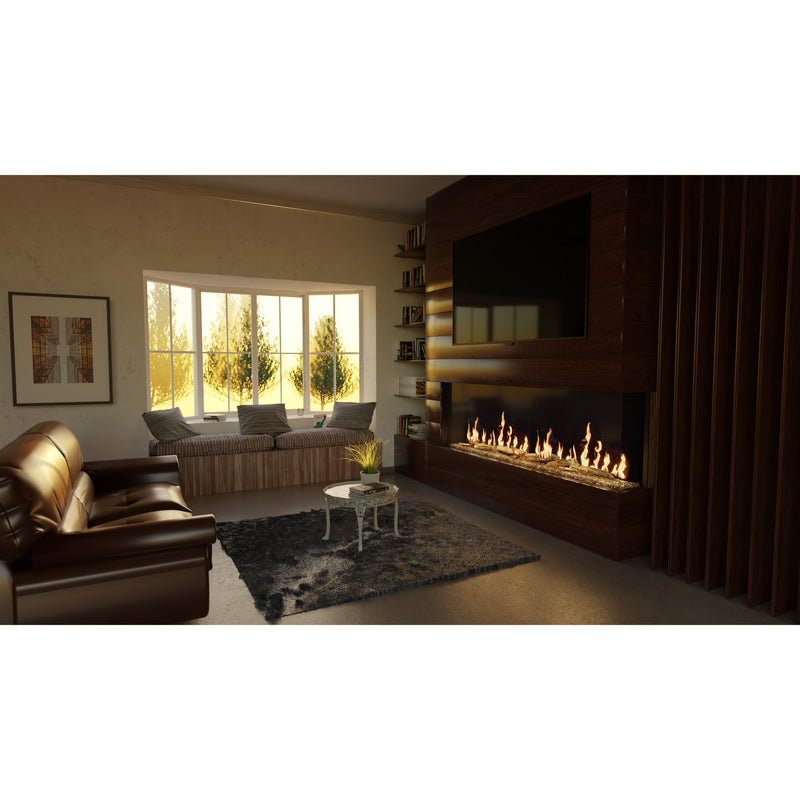 Modern Flames Orion V2 Multi Built In or Wall Mounted Electric Fireplace