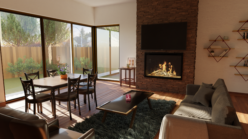 Modern Flames Orion V2 Traditional Built In Electric Fireplace