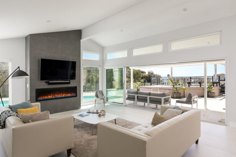 Modern Flames Spectrum Slimline Series Linear Electric Fireplace