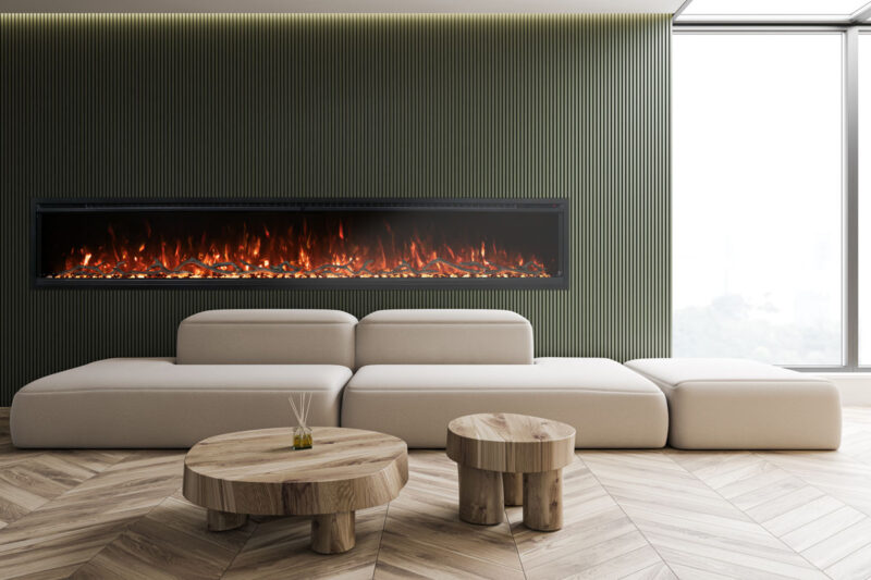Modern Flames Spectrum Slimline Series Linear Electric Fireplace