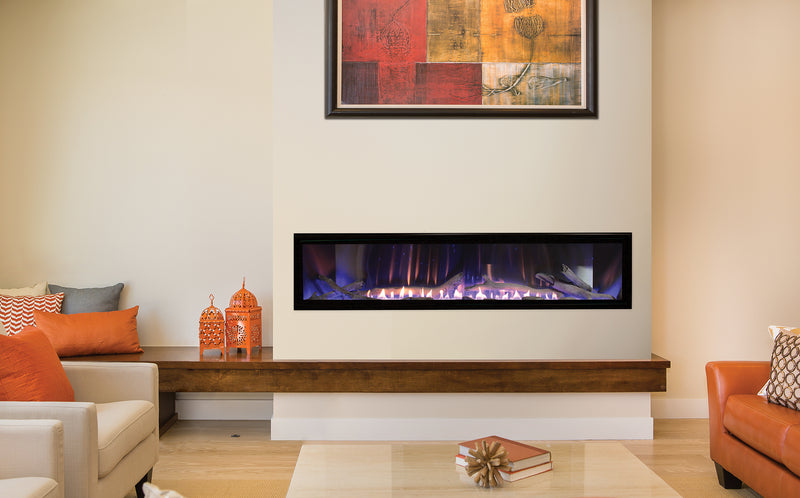 Empire Boulevard 72-inch Linear Ventless Gas Fireplace