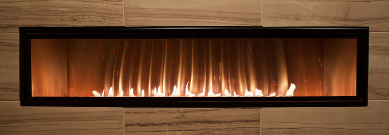 Empire Boulevard 72-inch Linear Ventless Gas Fireplace