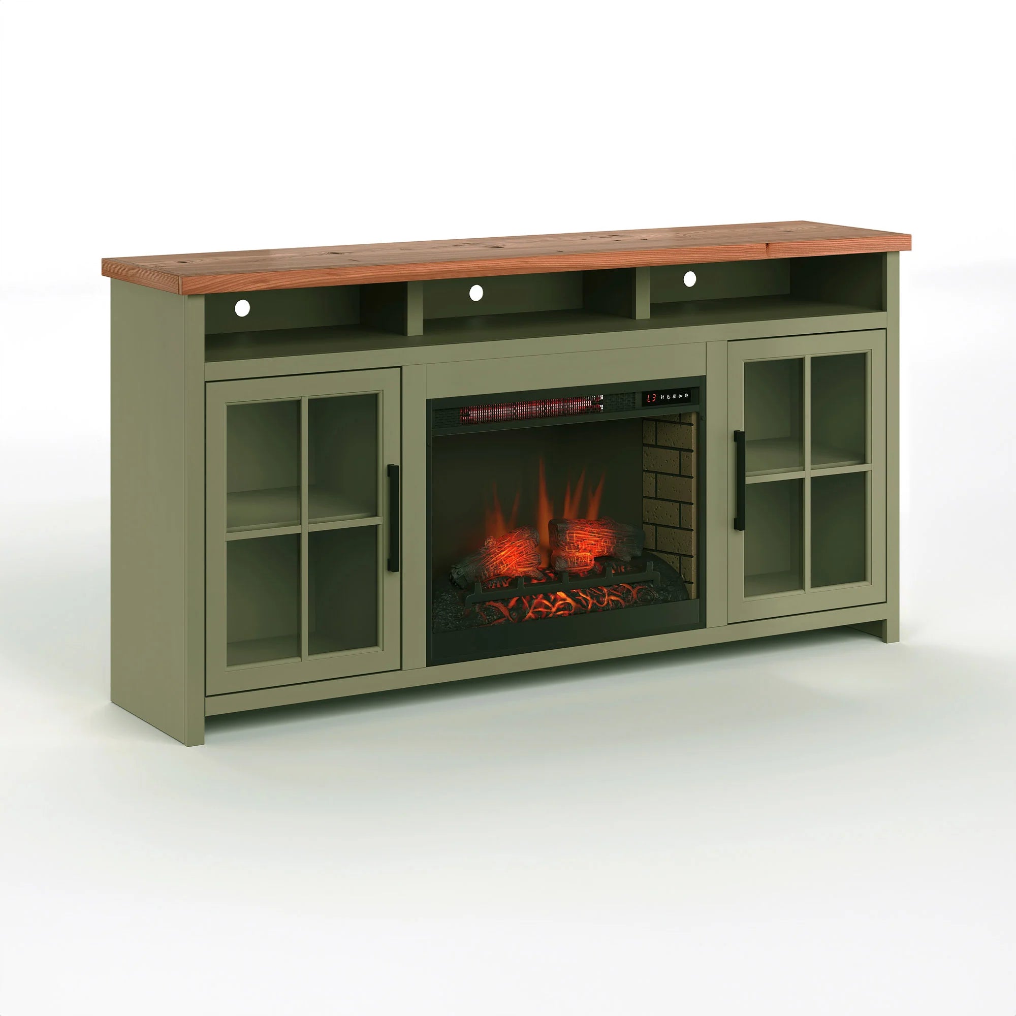 Legends Home Vineyard 74" Fireplace TV Stand