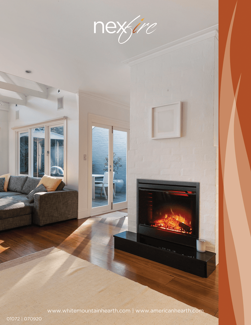 Empire Nexfire 39" Electric Fireplace