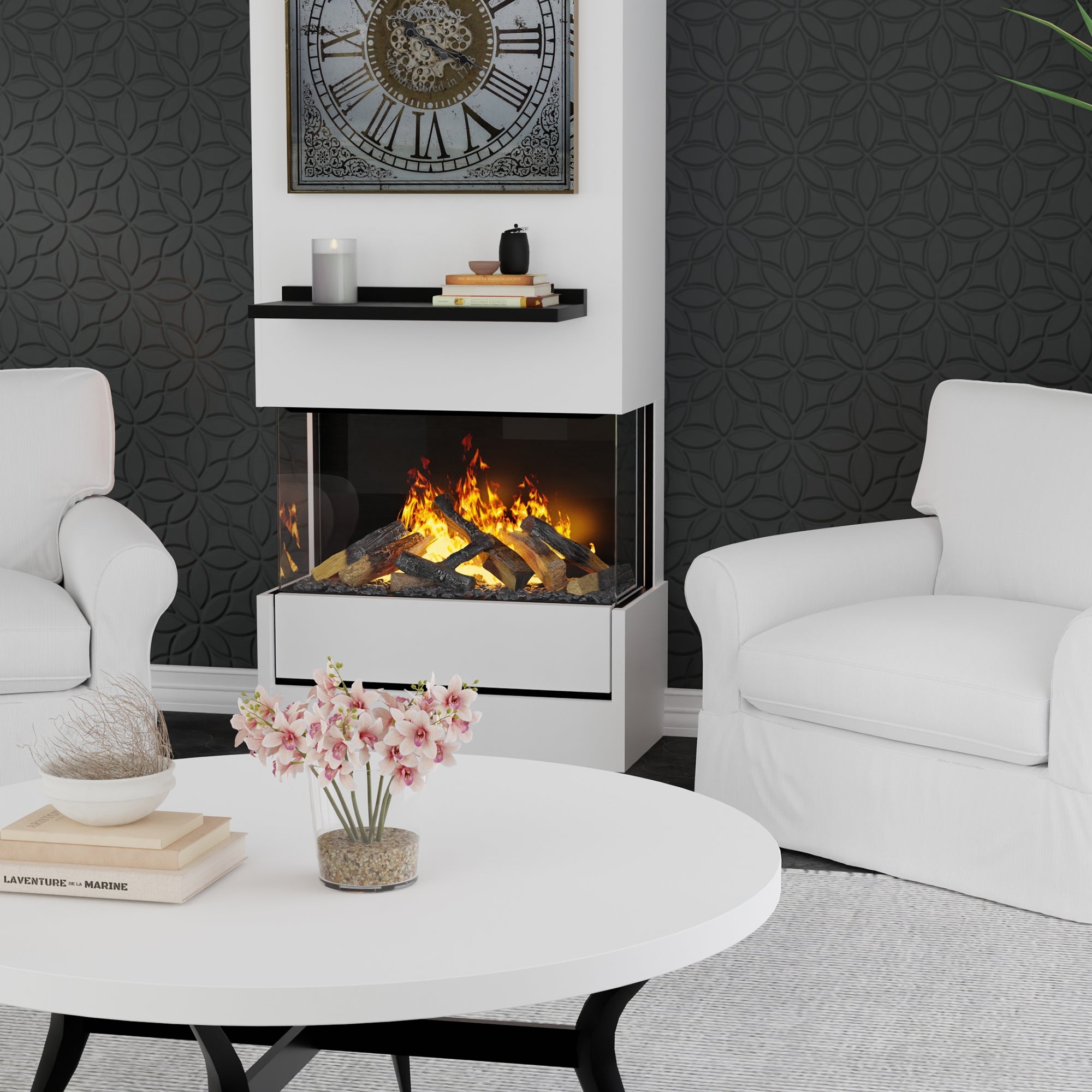 Dimplex Optimyst Aura 30" Built In Electric Fireplace