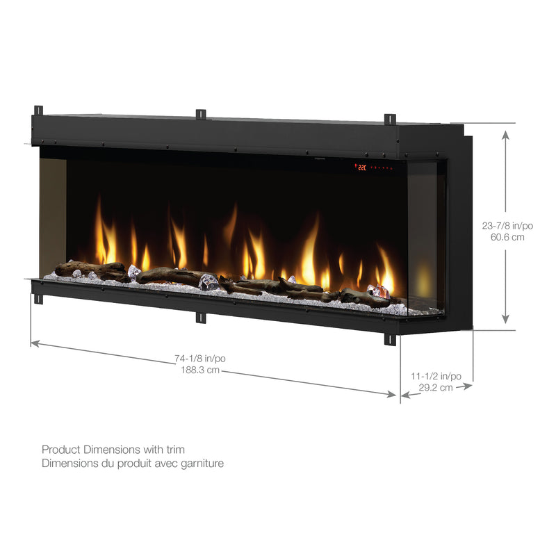 Dimplex Ignite Bold Built In Linear Electric Fireplace
