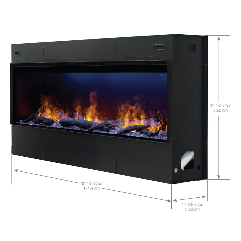 Dimplex Optimyst Linear Built In Electric Fireplace