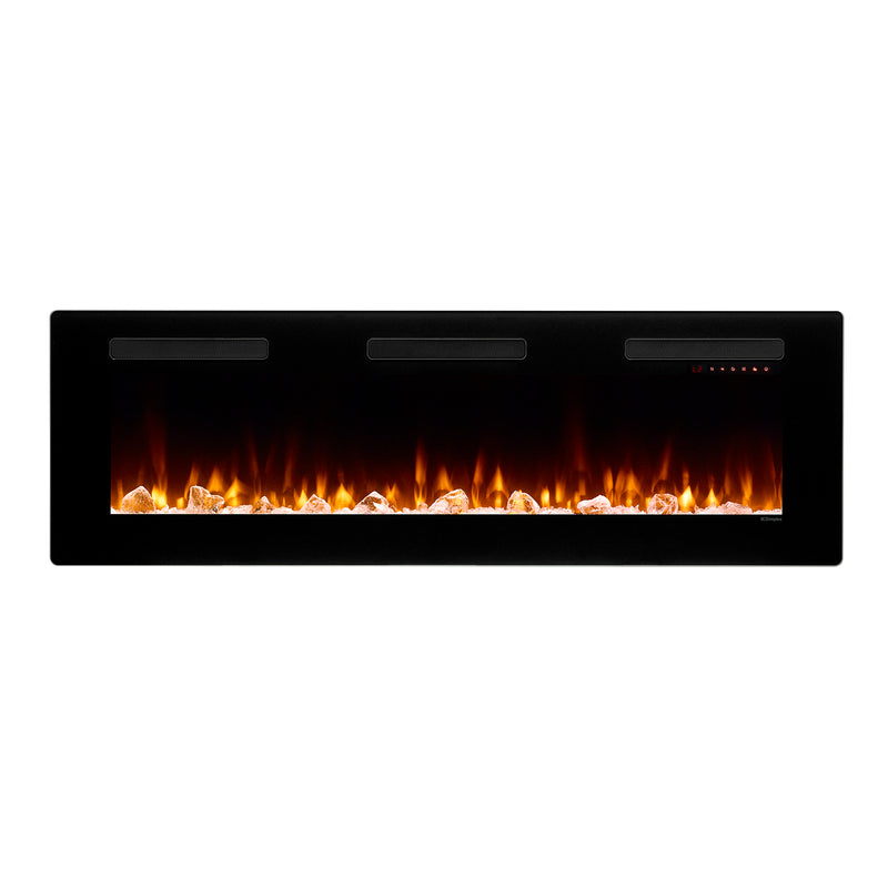 Dimplex Sierra Linear electric fireplace with realistic flame effect