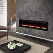 Dimplex Sierra Linear electric fireplace in a stylish living room