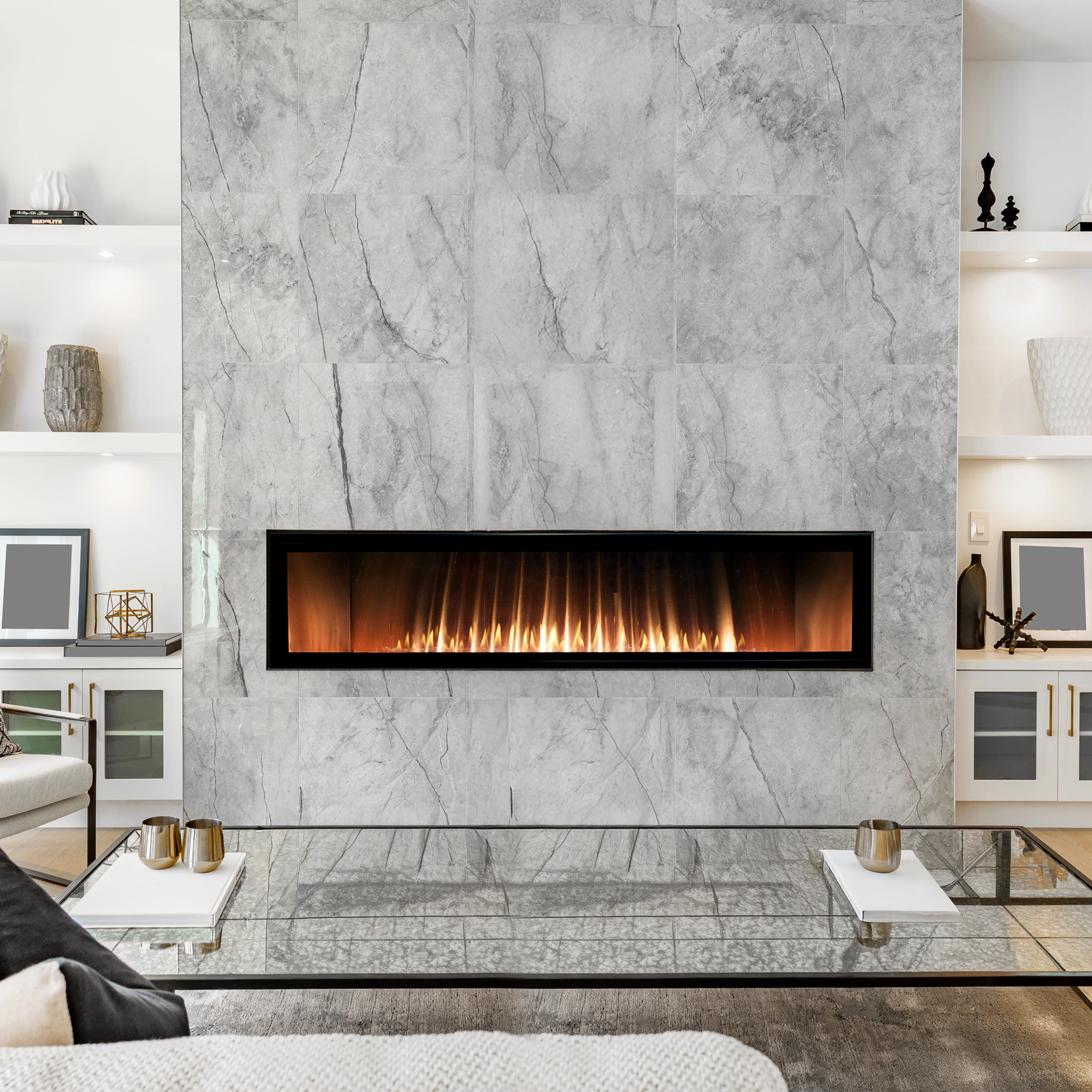 Empire Boulevard 60" Built In Vent Free Gas Fireplace