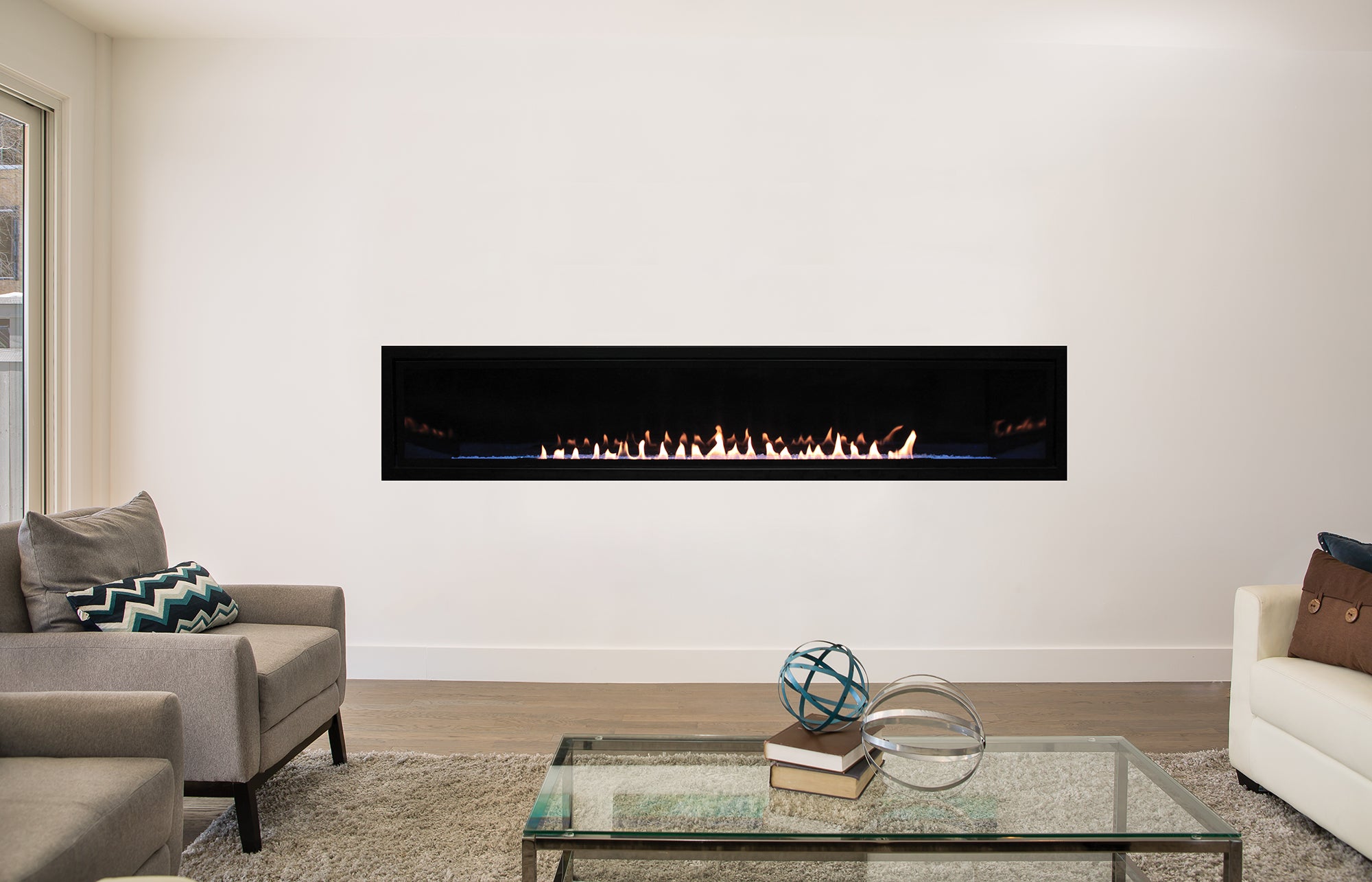 Empire Boulevard 72" Built In Vent Free Gas Fireplace