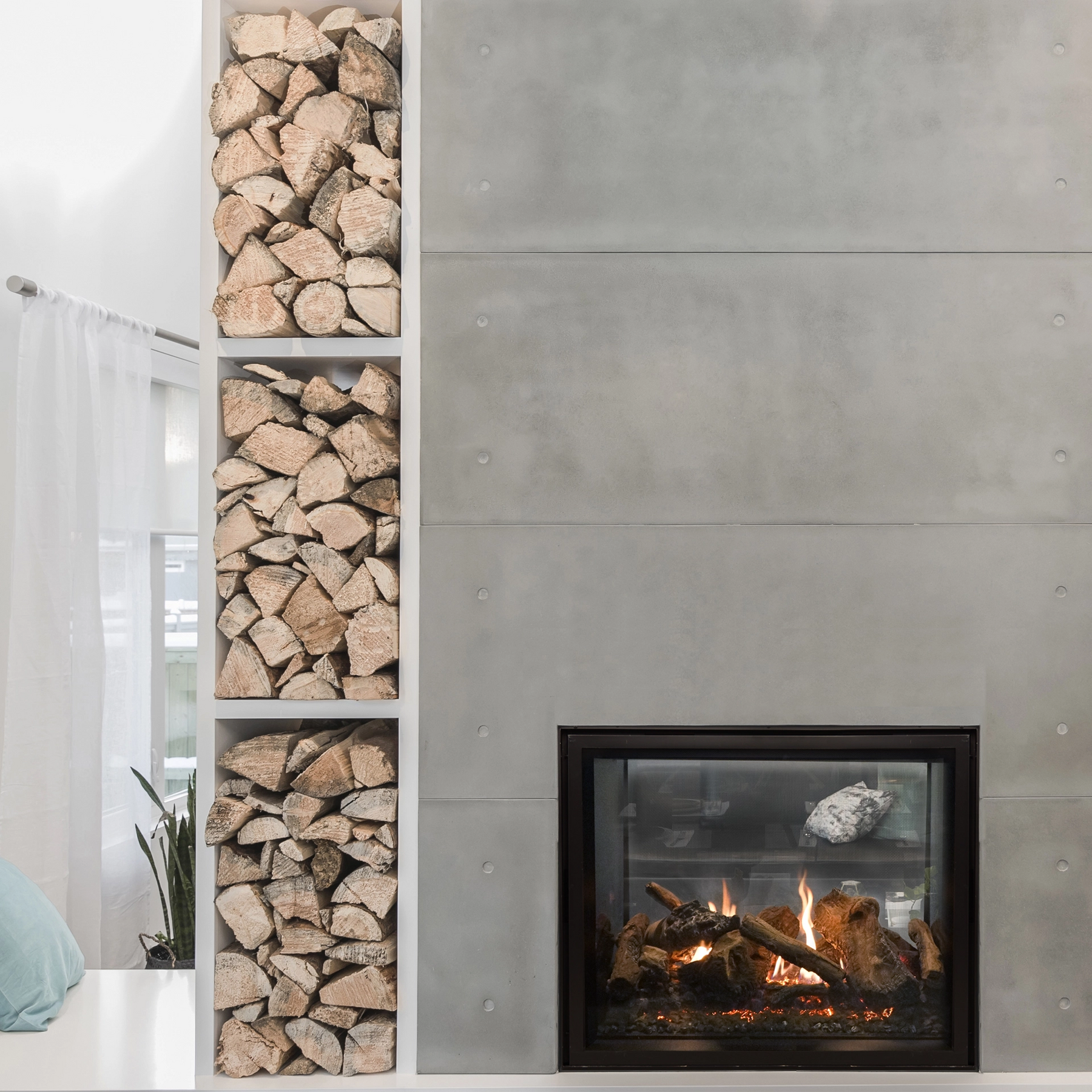 Empire Rushmore 40" See-Through Direct Vent Gas Fireplace