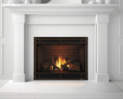Heat & Glo SlimLine X 42 built-in direct vent gas fireplace with realistic flames