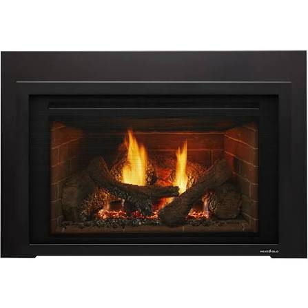 Heat & Glo Supreme 25 direct vent gas fireplace insert with realistic flames