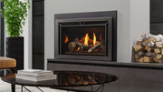 Heat & Glo Supreme 35 gas fireplace insert in a cozy and stylish interior
