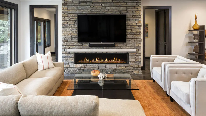 Heat & Glo Mezzo Direct Vent Linear Gas Fireplace