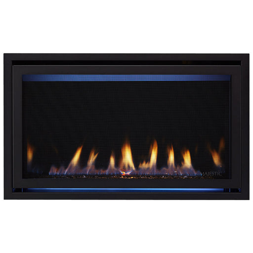 Majestic Jade 32 inch direct vent gas fireplace with realistic flames