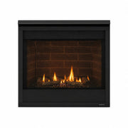 Majestic Quartz 32 built-in direct vent gas fireplace with realistic flames