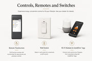 Majestic Quartz Platinum 36 gas fireplace controls remotes and switches